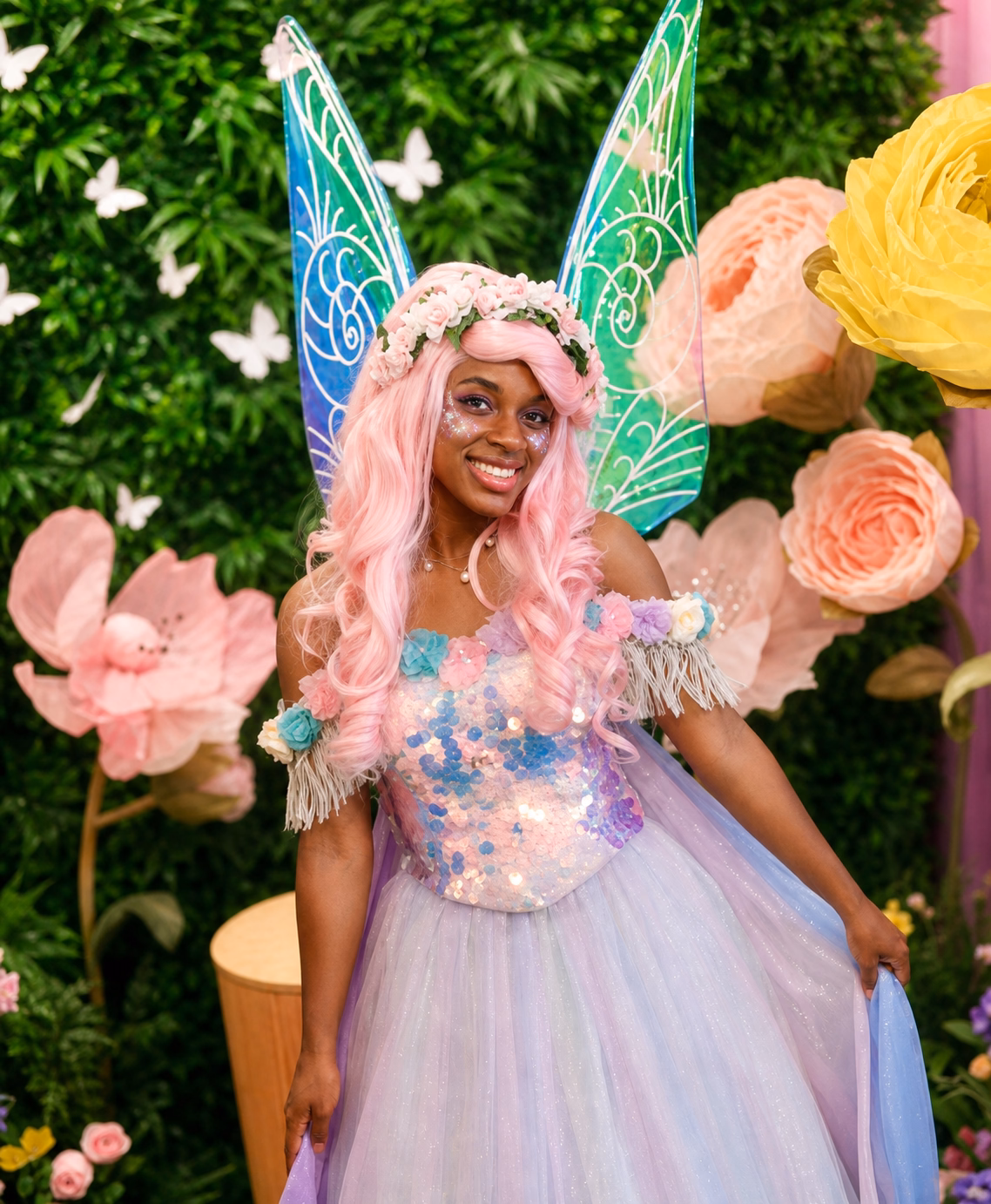 Rose Rainbow Fairy Princess
