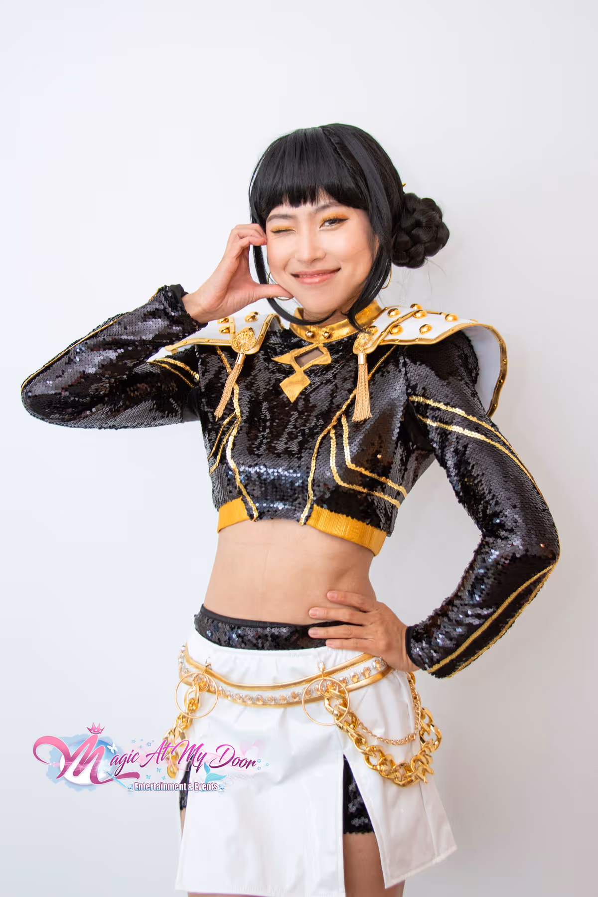 Zoey K-pop Demon Hunter performer | Magic At My Door