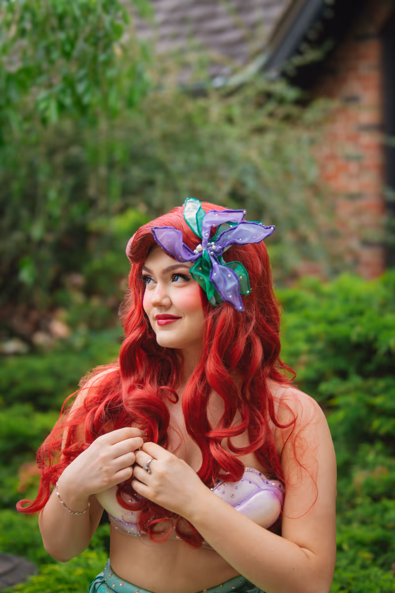 Ariel mermaid character entertainer | Magic At My Door