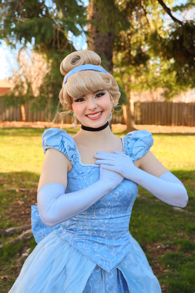 Cinderella princess character smiling | Magic At My Door
