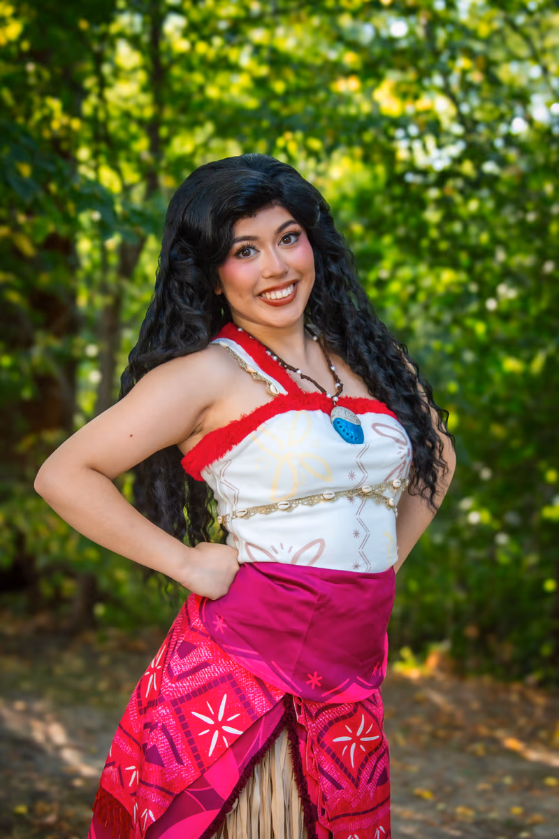 Moana character entertainer in costume | Magic At My Door
